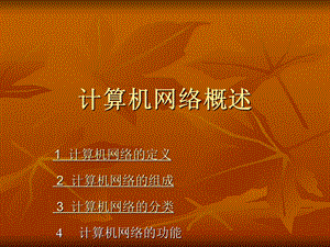 《计算机网络概述》PPT课件.ppt