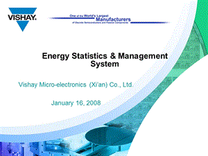 [信息与通信]某半导体分立器件封装测试厂厂务能源管理系统介绍.ppt
