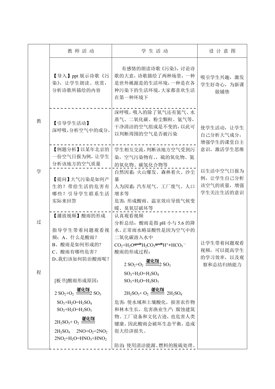 改善大气质量教学设计.doc_第2页