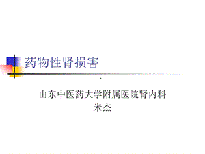 药物性肾损害.ppt