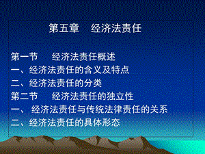 《经济法的责任》PPT课件.ppt