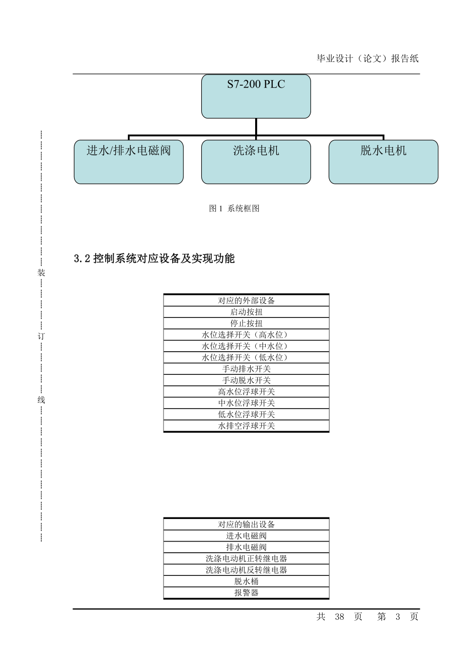 毕业设计论文基于PLC的全自动洗衣机控制系统设计.doc_第3页