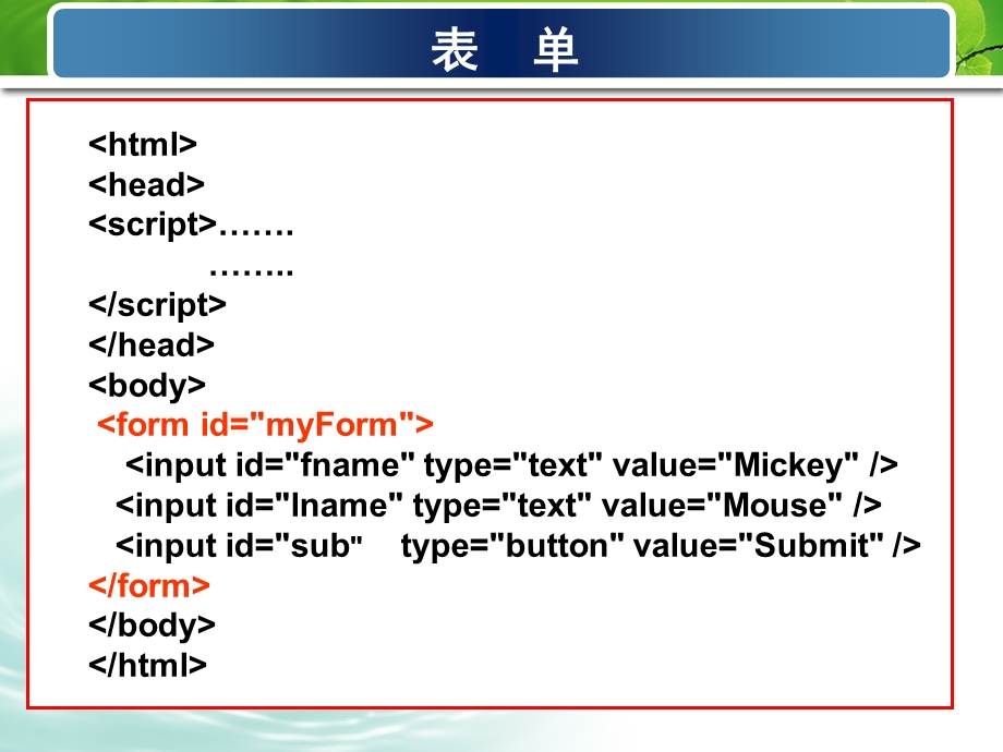 《表单与表单域》PPT课件.ppt_第3页