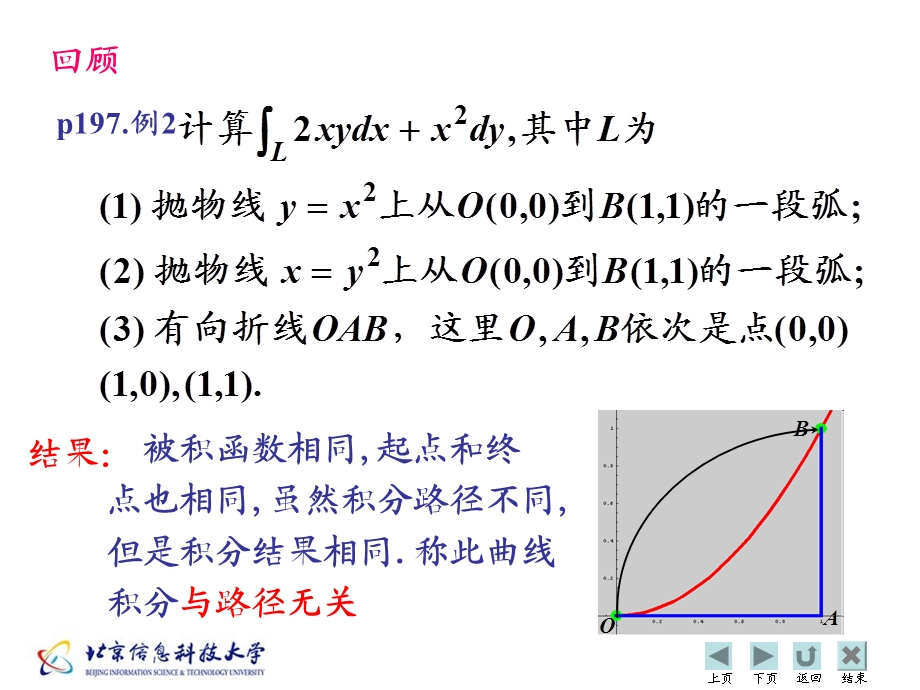 一平面曲线积分与路径无关的条件.ppt_第3页