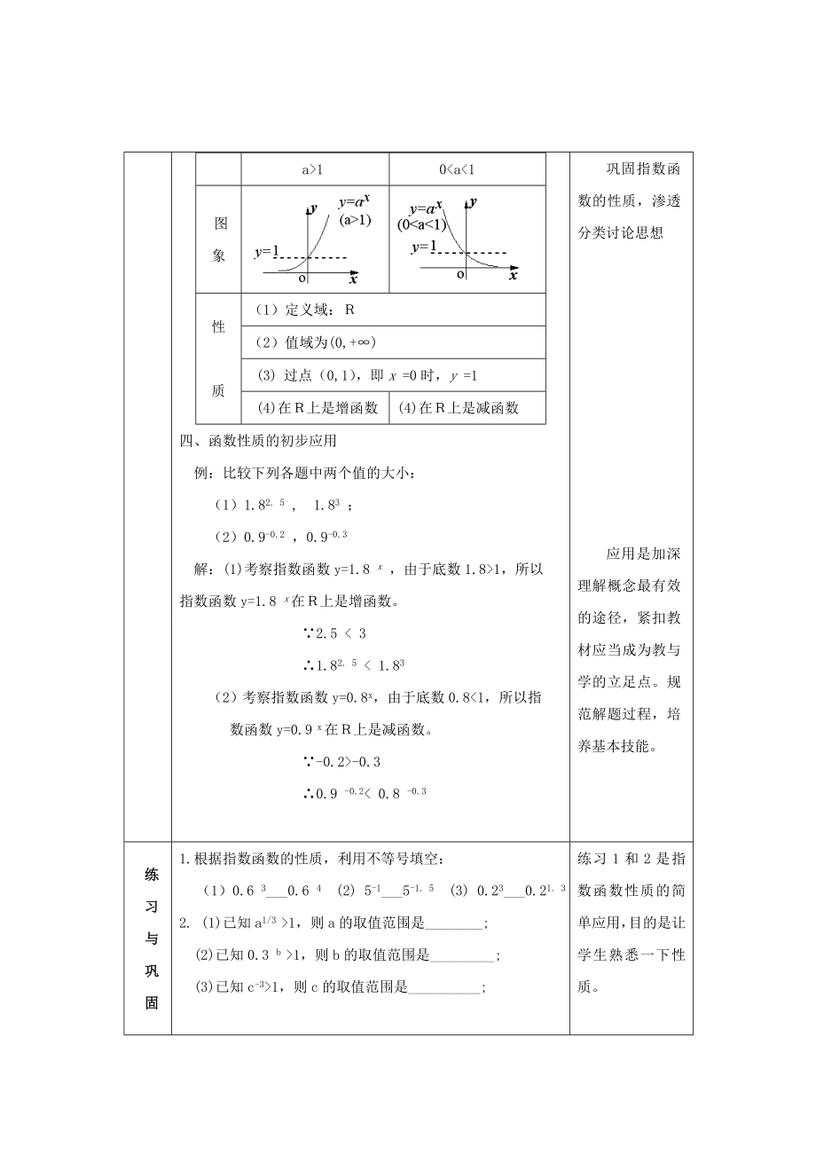 指数函数图像与性质教案.doc_第3页