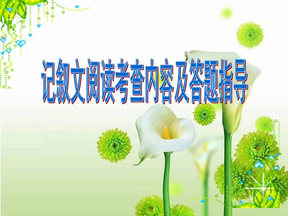 《记叙文阅读指导》PPT课件.ppt_第1页