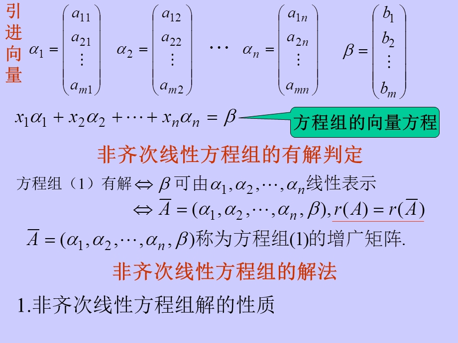 《非齐次方程组》PPT课件.ppt_第2页