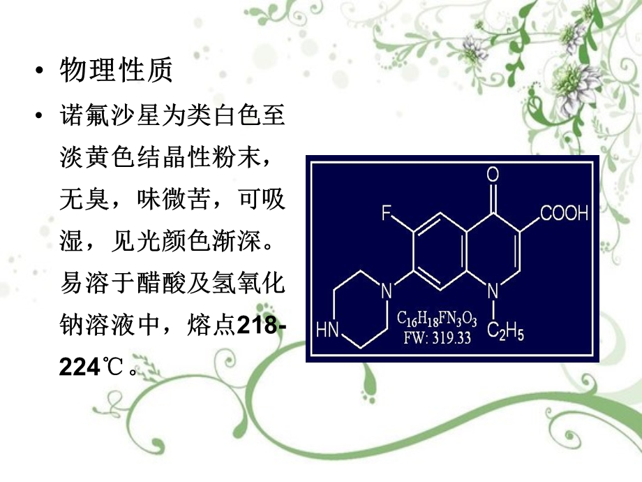 《诺氟沙星过程简介》PPT课件.ppt_第2页