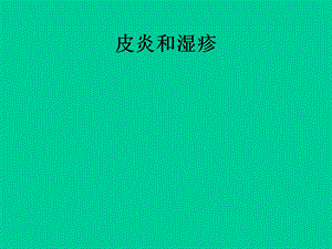 《皮炎湿疹治疗》PPT课件.ppt