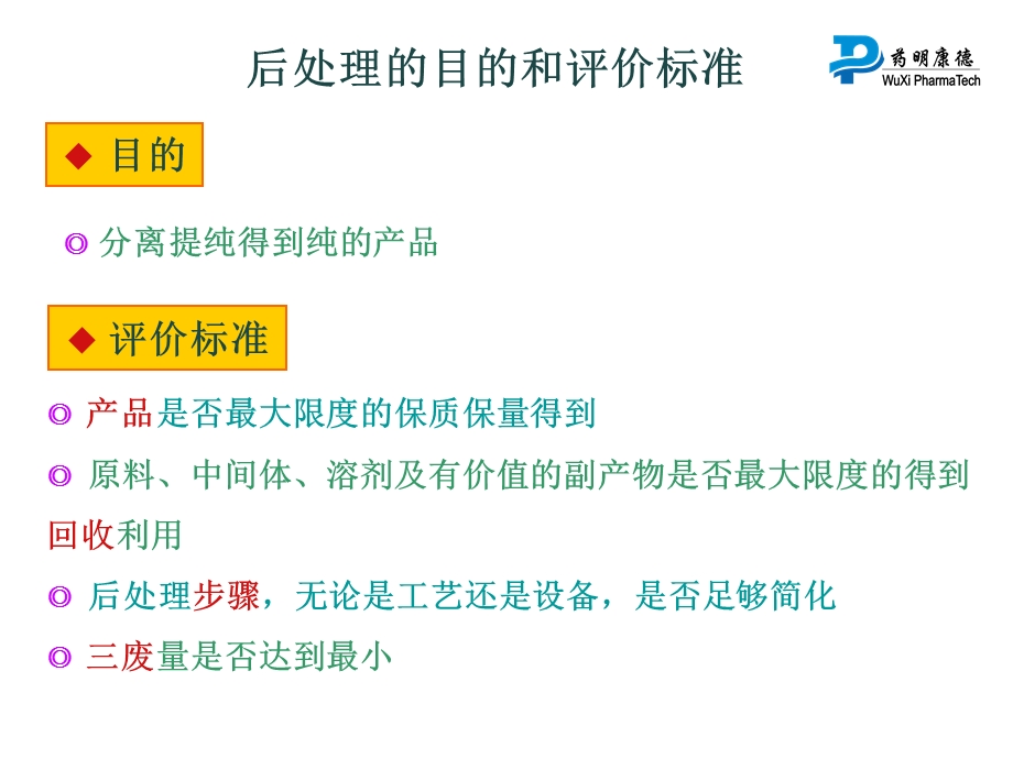 药明康德有机反应的后处理ppt课件.ppt_第3页