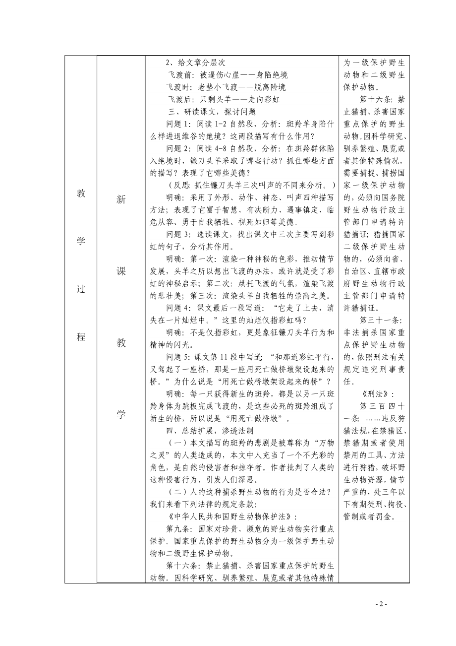 斑羚飞渡教学设计 .doc_第2页