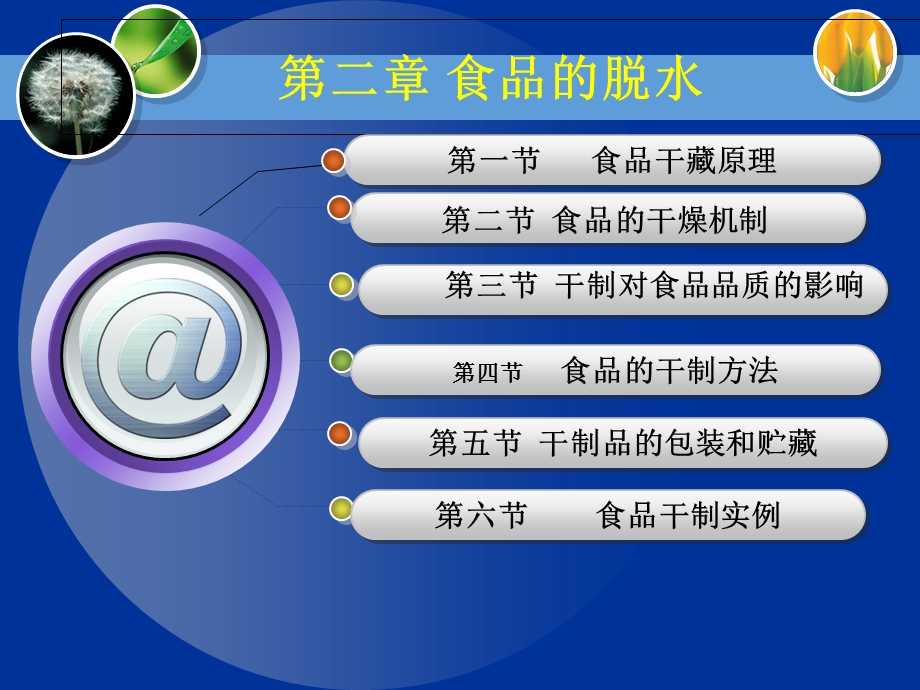 《食品的脱水》PPT课件.ppt_第1页