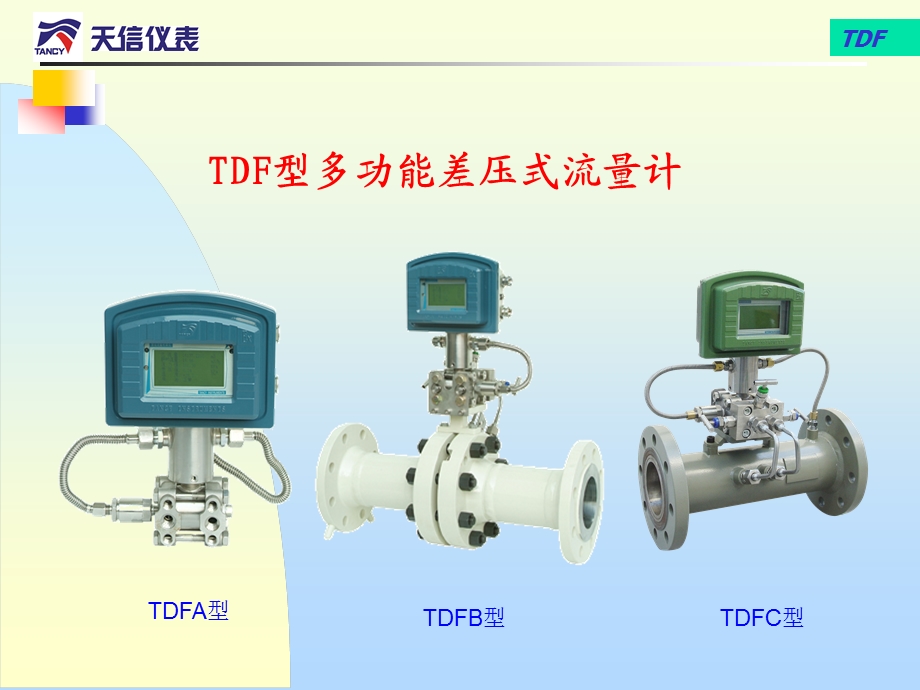 TDF型多功能差压式流量计.ppt_第1页