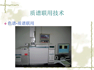 《质谱联用技术》PPT课件.ppt