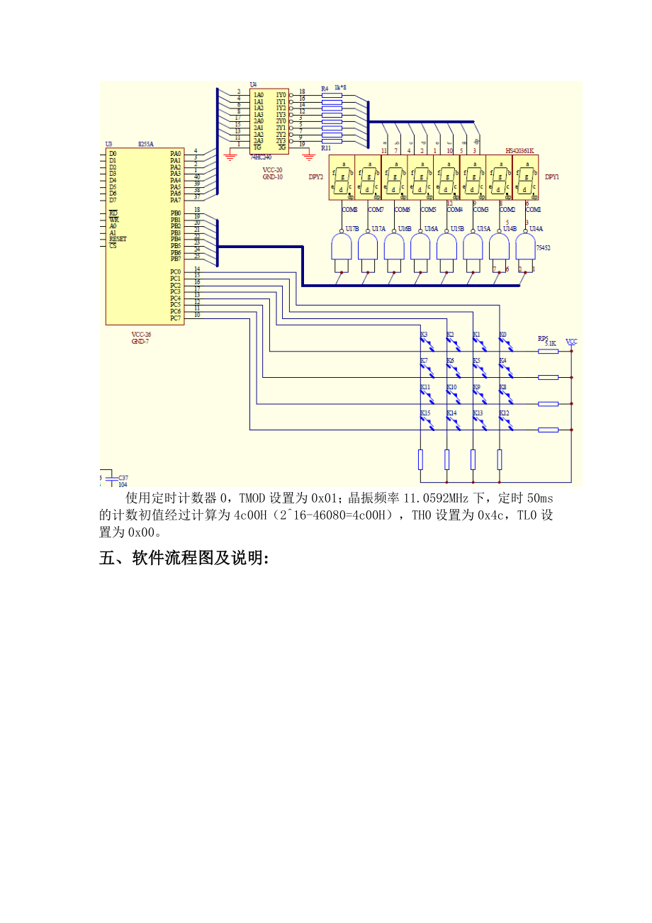 课程设计论文以AT89S51单片机为核心的数字电子钟控制器.doc_第2页