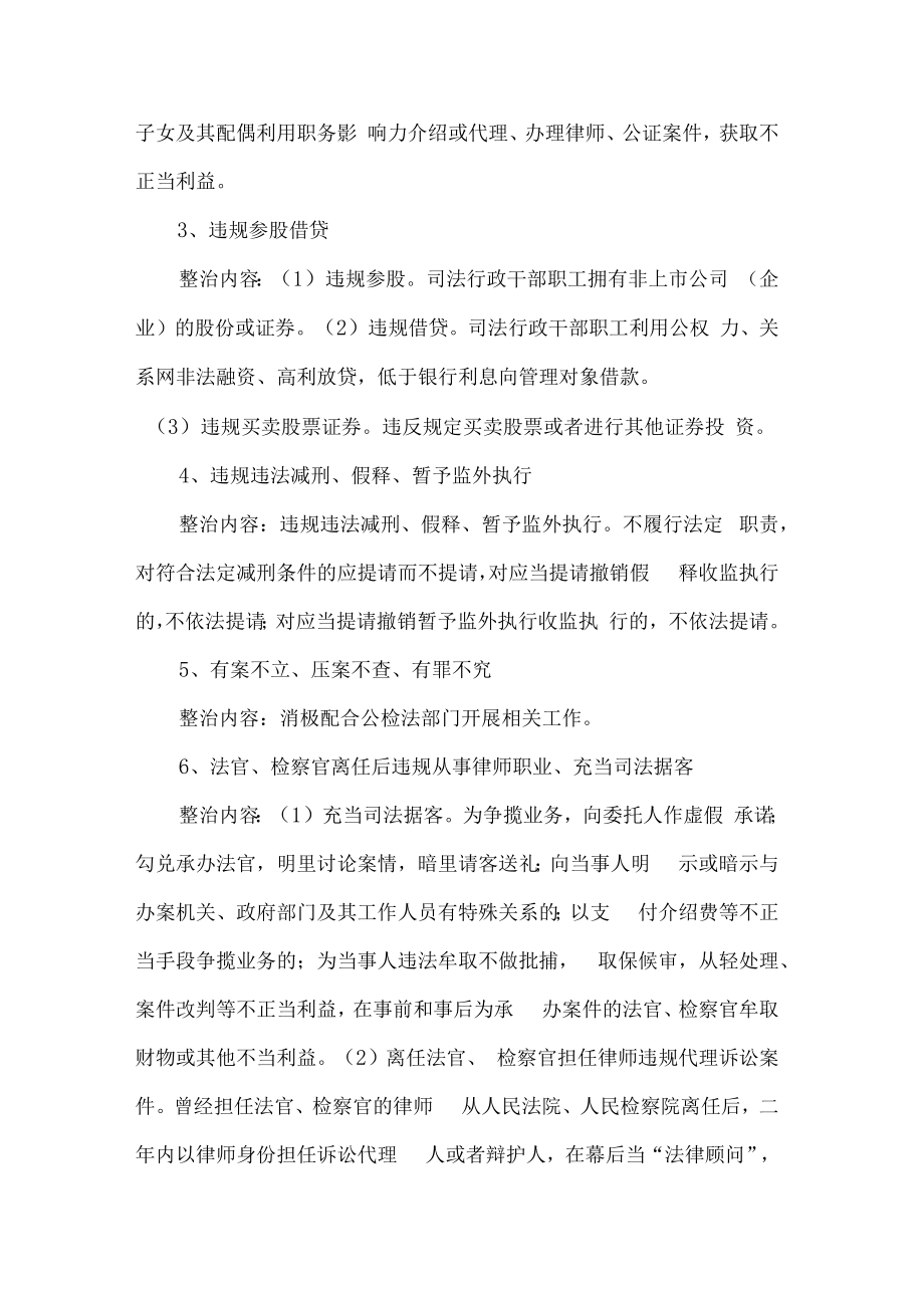 司法局重点整治问题清单.docx_第2页