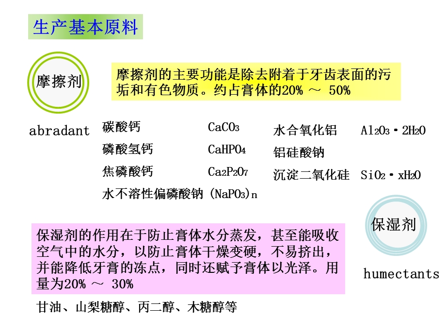 《牙膏的生产工艺》PPT课件.ppt_第1页