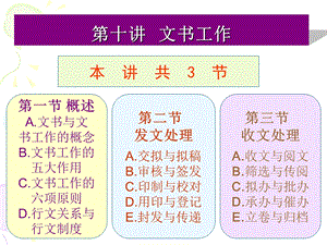 《讲文书工作》PPT课件.ppt