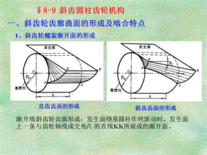 《斜齿圆柱齿轮机构》PPT课件.ppt