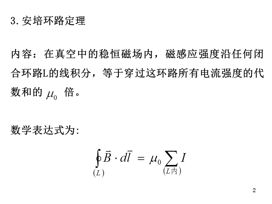 《流直导线的磁场》PPT课件.ppt_第2页