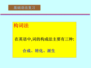 《英语构词法》PPT课件.ppt