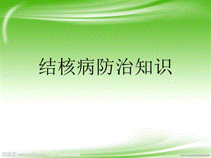 《结核病防治知识》PPT课件.ppt