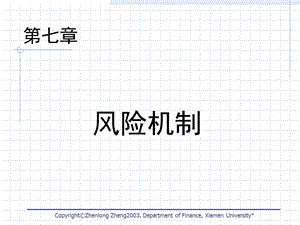 《风险机制》PPT课件.ppt