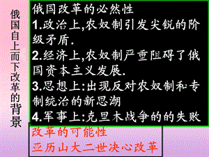 《自上而下的改革》PPT课件.ppt