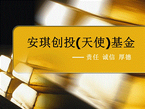 《安琪创投基金介绍》PPT课件.ppt