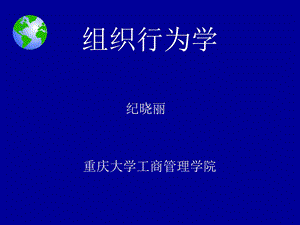 《组织行为分析》PPT课件.ppt