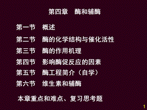 《酶与辅酶》PPT课件.ppt