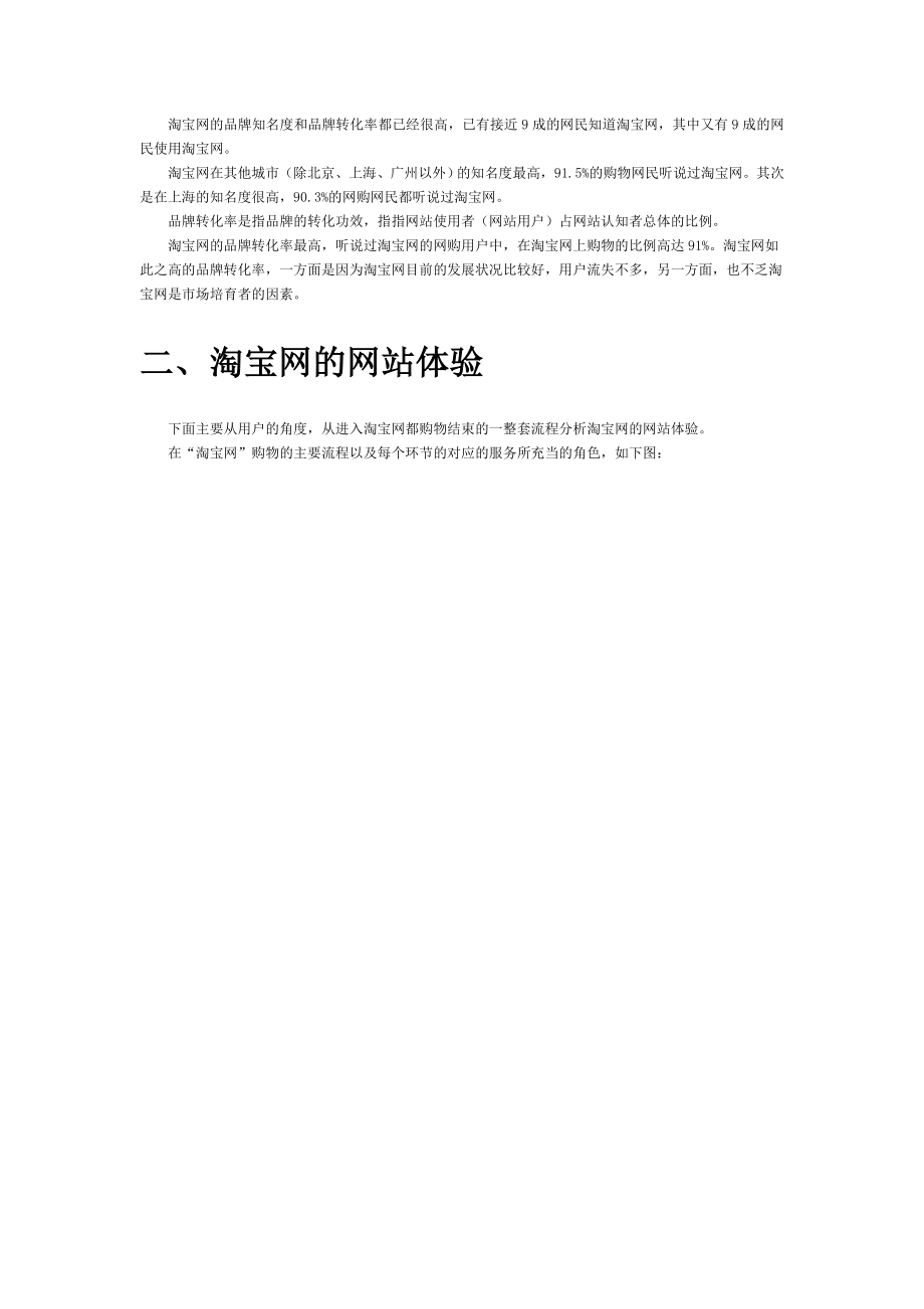 淘宝网的用户体验分析报告.doc_第2页