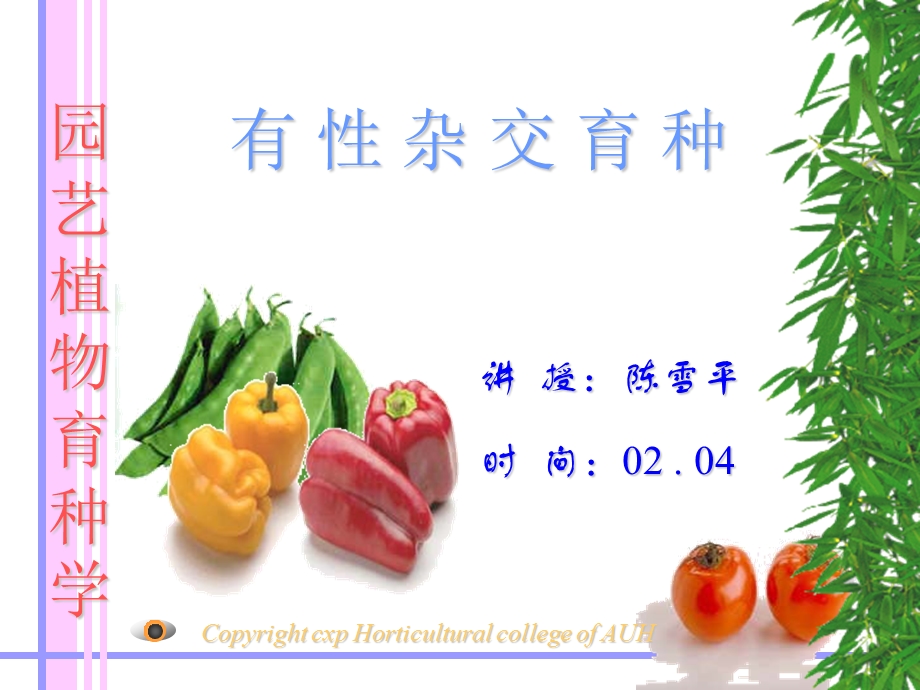 园艺植物育种学课件.ppt_第1页