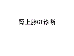 《肾上腺CT诊断》PPT课件.ppt