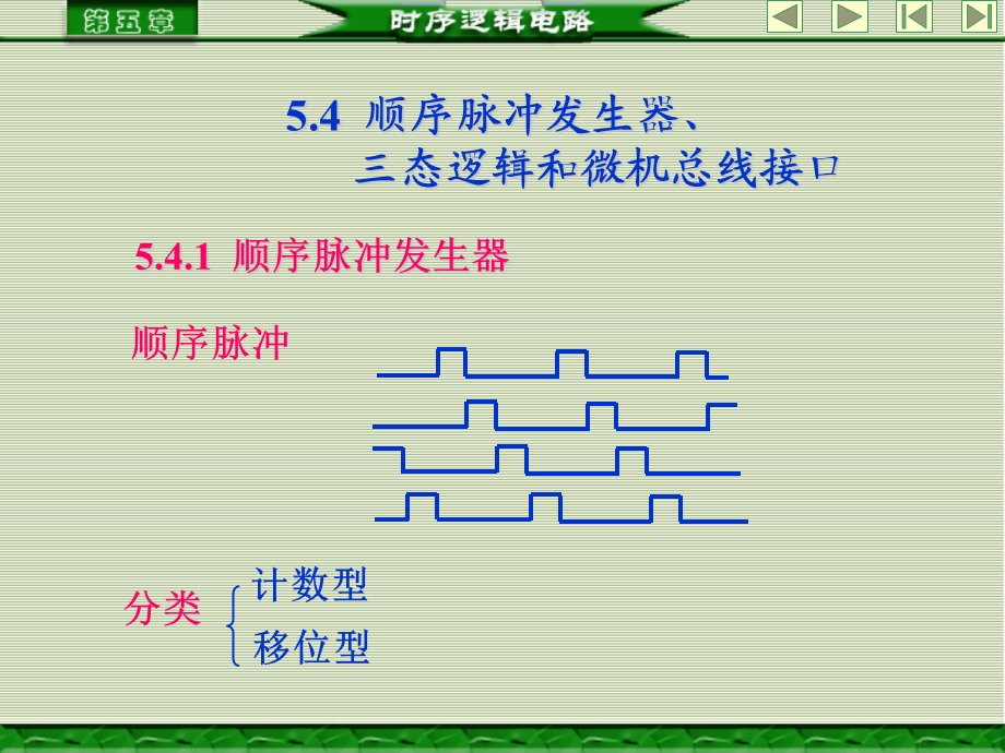 顺序脉冲发生器三态逻辑和微机总线接口ppt课件.ppt_第1页