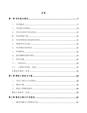 南昌医药中间体项目可行性研究报告.docx