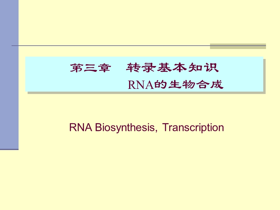 《转录基本知识》PPT课件.ppt_第1页