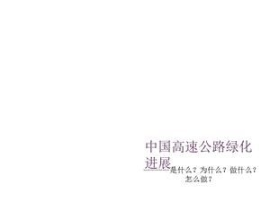 《高速公路现状》PPT课件.ppt