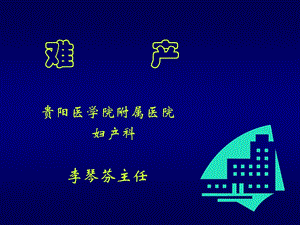 李琴芬 难产.ppt