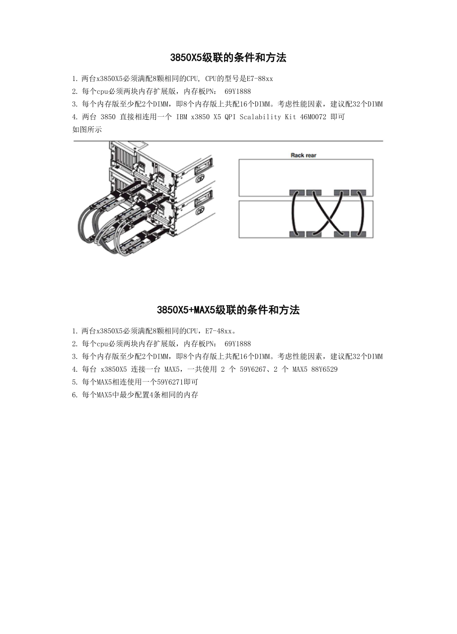 IBM 3850X5级联的条件和方法.docx_第1页