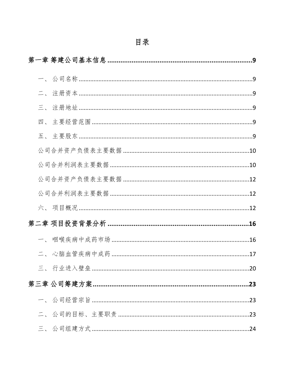 南通关于成立儿童药品公司可行性研究报告.docx_第2页