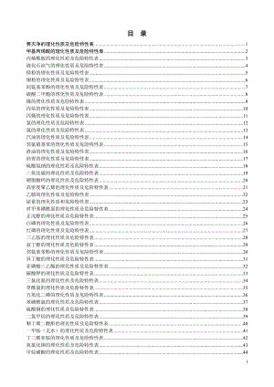 危险化学品物理特性表.doc