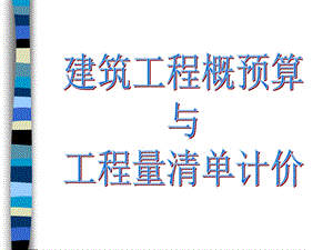 预算多媒体教学演示.ppt