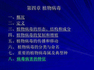 【教学课件】第四章植物病毒.ppt