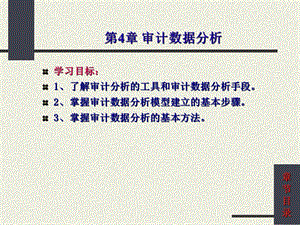 第4章审计数据分析.ppt