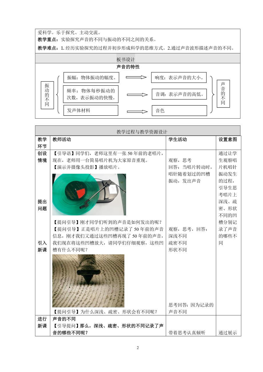 莫亚男声音的特性教学设计.doc_第2页