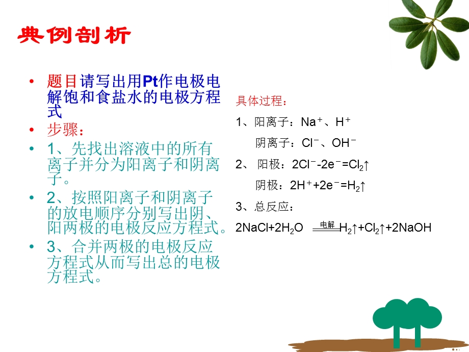 电解池电极反应方程式的书写.ppt_第3页