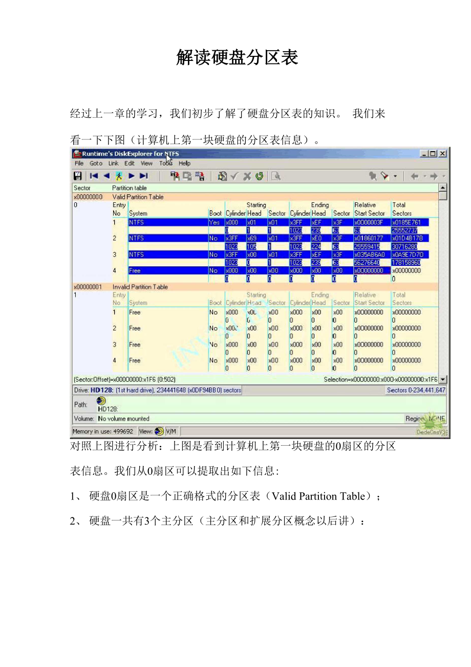 Runtimes DiskExplorer解读硬盘分区表.docx_第1页