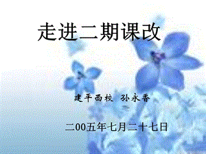 《走进二期课改》PPT课件.ppt