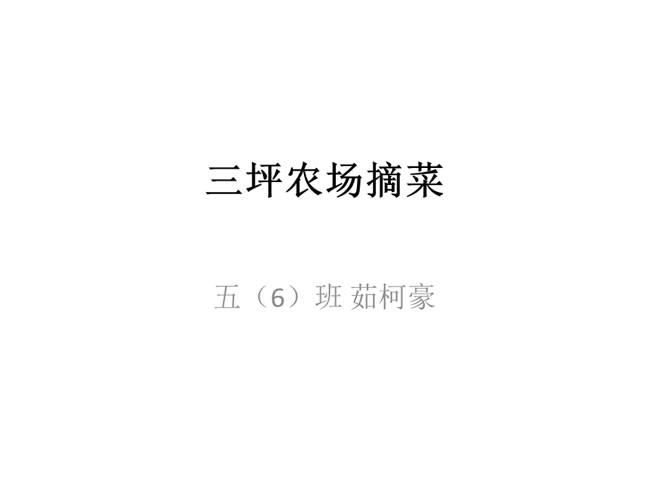 《坪农场摘菜》PPT课件.ppt_第1页